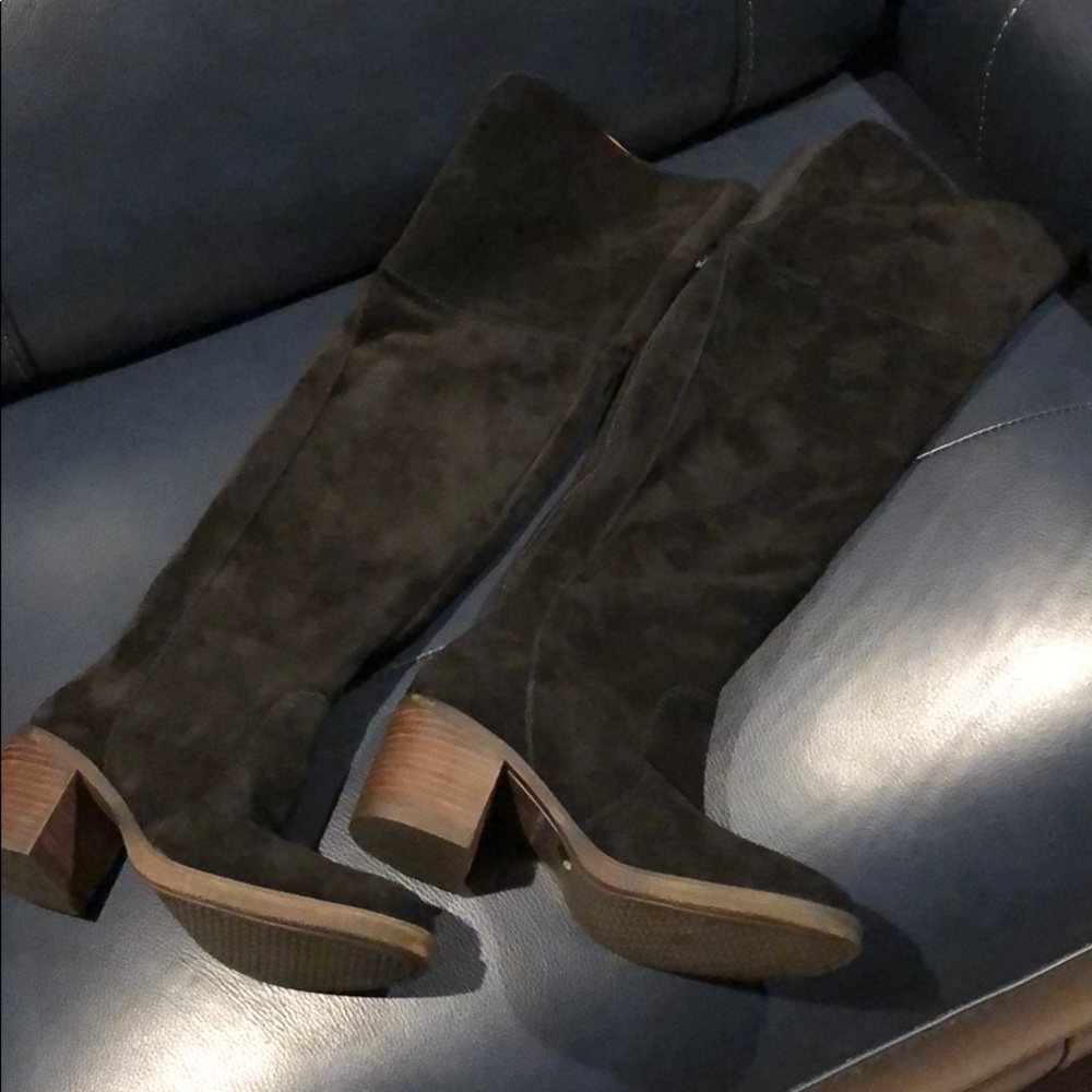 Lucky Brand Over the Knee Suede Boots - Size 6
